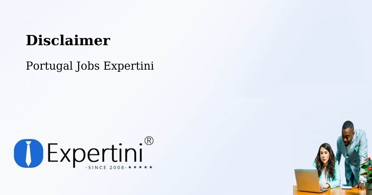 Disclaimer – São João De Ver - Portugal Jobs Expertini